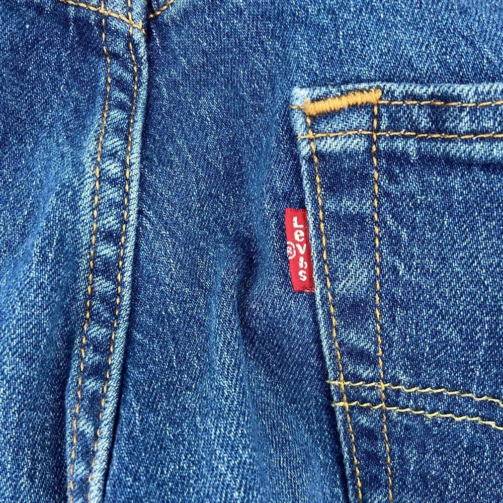 Levi's 511 Jeans Mens 34x34 Blue Denim Streetwear Casual‎ Mid Rise Straight Leg